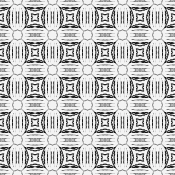 Textile Ready Creative Print Swimwear Fabric Wallpaper Wrapping Black White — Stock Photo, Image