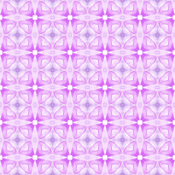 Patrón Exótico Sin Costuras Diseño Verano Boho Chic Seductor Púrpura —  Fotos de Stock