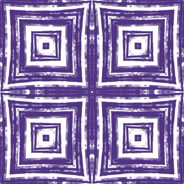 Modèle Dessiné Main Arabe Fond Kaléidoscope Symétrique Violet Oriental Arabesque — Photo