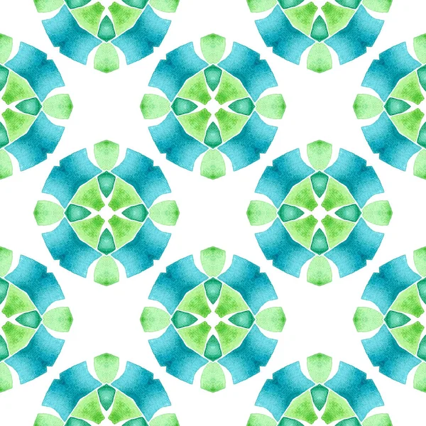 Diseño Rayas Dibujado Mano Verde Extraño Diseño Boho Chic Verano —  Fotos de Stock