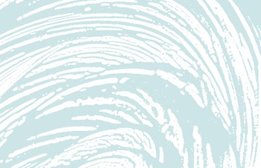 Grunge dokusu. Üzücü mavi iz. Göz kamaştırıcı bir geçmiş. Gürültü iğrenç grunge dokusu. Sanatsal sanatsal yüzey. Vektör illüstrasyonu.