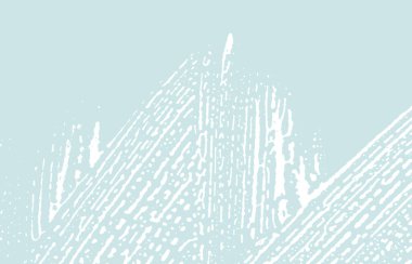 Grunge dokusu. Üzücü mavi iz. Göz kamaştırıcı bir geçmiş. Gürültü iğrenç grunge dokusu. Güzel sanatsal bir yüzey. Vektör illüstrasyonu.