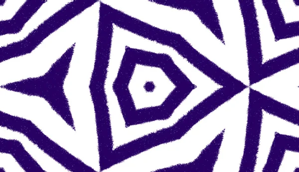 メダリオンのシームレスなパターン 紫色の対称万華鏡の背景 水彩メダリオンシームレスタイル 繊維準備ができて珍しいプリント 水着生地 — ストック写真