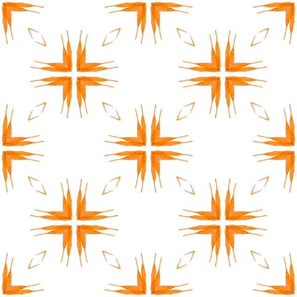 Textil Redo Förtjusande Tryck Badkläder Tyg Tapeter Inslagning Orange Häpnadsväckande — Stockfoto