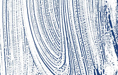 Grunge dokusu. Üzüntü çivit pürüzü. Kendinden geçmiş bir arkaplan. Gürültü iğrenç grunge dokusu. Otantik sanatsal yüzey. Vektör illüstrasyonu.