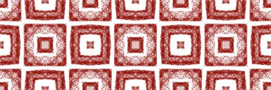 Egzotik, pürüzsüz sınır. Şarap kırmızısı simetrik kaleydoskop arka planı. Yaz mayosu, egzotik, pürüzsüz tasarım. arkaplan için çarpıcı dekoratif tasarım ögesi.