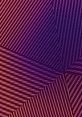 Minimum kapak tasarım şablonu. Modern broşür taslağı. Koyu arkaplanda mor renkli yarım tonlu gradyanlar. İlahi moda soyut kapak tasarımı.