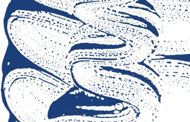 Grunge dokusu. Üzüntü çivit pürüzü. İlahi bir geçmiş. Gürültü iğrenç grunge dokusu. Çarpıcı sanatsal yüzey. Vektör illüstrasyonu.