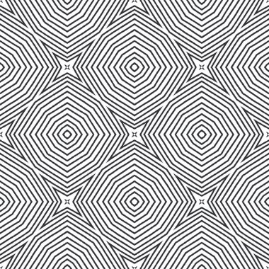 Medallion seamless pattern. Black symmetrical kaleidoscope background. Watercolor medallion seamless tile. Textile ready outstanding print, swimwear fabric, wallpaper, wrapping.