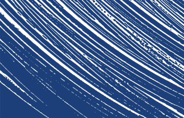 Grunge dokusu. Üzüntü çivit pürüzü. Ekstra arka plan. Gürültü iğrenç grunge dokusu. Görkemli sanatsal yüzey. Vektör illüstrasyonu.