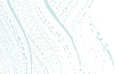 Grunge dokusu. Üzücü mavi iz. Etkileyici bir geçmiş. Gürültü iğrenç grunge dokusu. Güçlü sanatsal yüzey. Vektör illüstrasyonu.