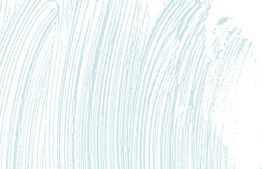 Grunge dokusu. Üzücü mavi iz. Parlak bir geçmişi var. Gürültü iğrenç grunge dokusu. Büyüleyici sanatsal yüzey. Vektör illüstrasyonu.