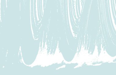 Grunge dokusu. Üzücü mavi iz. Güzel geçmiş. Gürültü iğrenç grunge dokusu. Güzel sanatsal bir yüzey. Vektör illüstrasyonu.