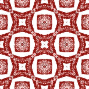 Dokulu çizgili desen. Şarap kırmızısı simetrik kaleydoskop arka planı. Tekstil hazır, kusursuz baskı, mayo kumaş, duvar kağıdı, ambalaj. Moda desenli çizgiler tasarımı.