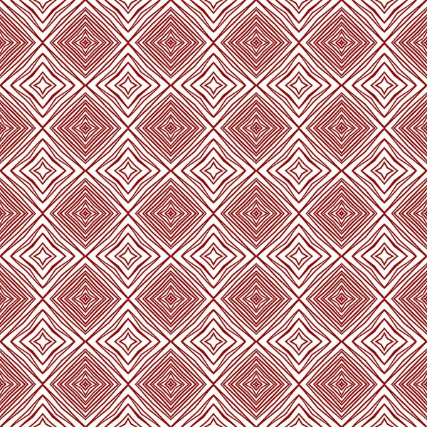 Arabesque hand drawn pattern. Maroon symmetrical kaleidoscope background. Textile ready magnetic print, swimwear fabric, wallpaper, wrapping. Oriental arabesque hand drawn design.