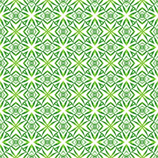 Tropical seamless pattern. Green magnificent boho chic summer design. Textile ready powerful print, swimwear fabric, wallpaper, wrapping. Hand drawn tropical seamless border.