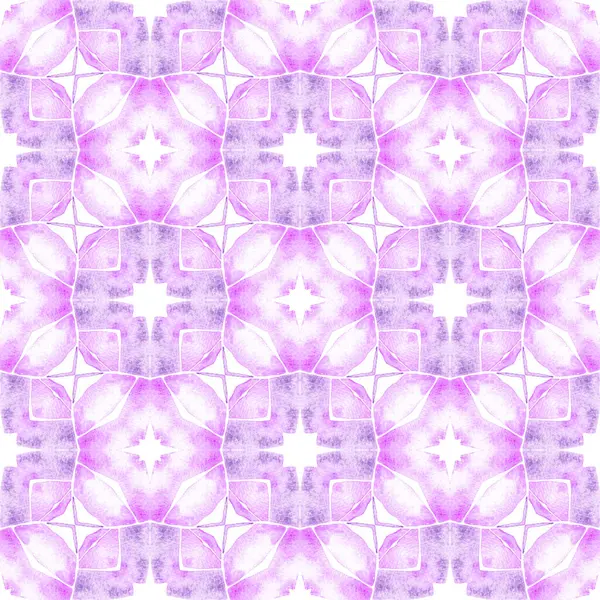 Hand drawn tropical seamless border. Purple elegant boho chic summer design. Textile ready ecstatic print, swimwear fabric, wallpaper, wrapping. Tropical seamless pattern.