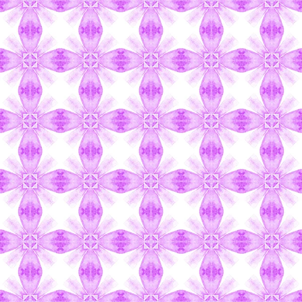Striped Hand Drawn Design Purple Admirable Boho Chic Summer Design — Stock Photo, Image
