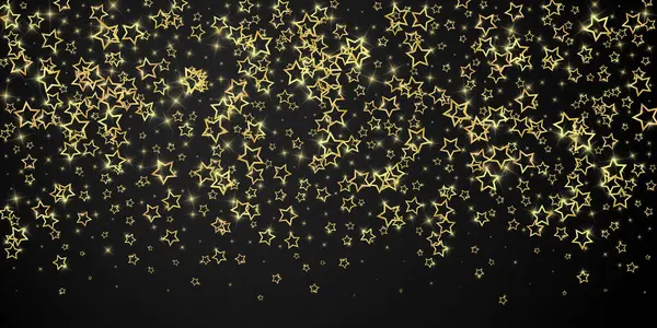 Esprit Noël Des Étoiles Tombantes Éparpillées Modèle Superposition Confiserie Noël — Image vectorielle