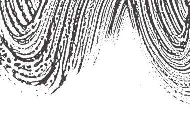 Grunge dokusu. Kederli siyah gri iz. Harika bir geçmiş. Gürültü iğrenç grunge dokusu. Sanatsal yüzeysel cazibe. Vektör illüstrasyonu.