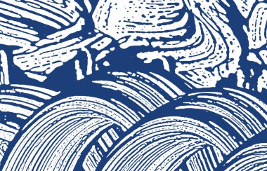 Grunge dokusu. Üzüntü çivit pürüzü. Ne hoş bir geçmiş. Gürültü iğrenç grunge dokusu. Yararlı sanatsal yüzey. Vektör illüstrasyonu.