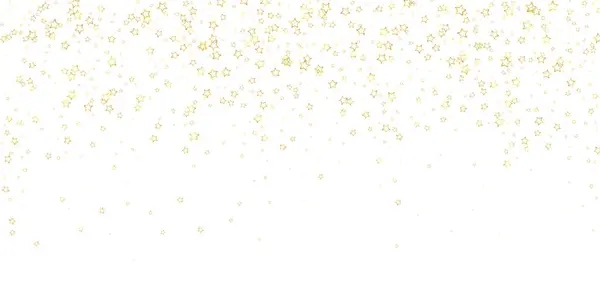 Weihnachtsstimmung Verstreute Sternschnuppen Festliche Weihnachtskonfetty Overlay Vorlage Festliche Sterne Vektor — Stockvektor