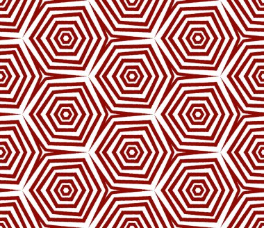 Mozaik kusursuz desen. Kestane rengi simetrik kaleydoskop. Retro mozaik kusursuz tasarım. Tekstil hazır etkileyici baskı, mayo kumaş, duvar kağıdı, ambalaj..