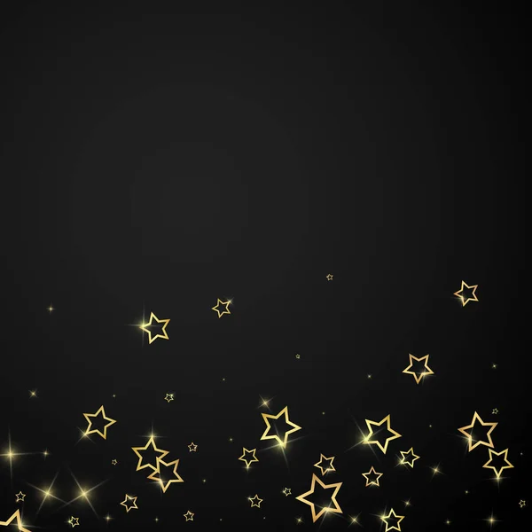 Superposición Vectores Estrellas Navidad Estrellas Mágicas Lujo Confeti Espumoso Espíritu — Archivo Imágenes Vectoriales