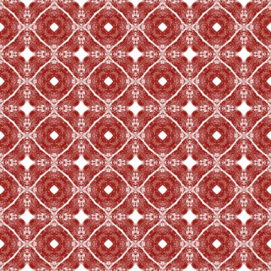 Madalyon pürüzsüz desen. Kestane rengi simetrik kaleydoskop. Suluboya madalyonu, pürüzsüz fayans. Tekstil hazır harika baskı, mayo kumaş, duvar kağıdı, ambalaj..