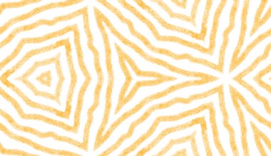 Egzotik, pürüzsüz desen. Sarı simetrik kaleydoskop arka planı. Tekstil hazır harika baskı, mayo kumaş, duvar kağıdı, ambalaj. Yaz mayosu, egzotik, pürüzsüz tasarım..