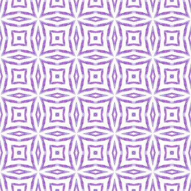 Tekstil hazır yaratıcı baskı, mayo kumaş, duvar kağıdı, ambalaj. Mor antika boho şık yaz tasarımı. El yapımı Arabesk tasarımı. Doğulu arabesk el çizimi sınır.