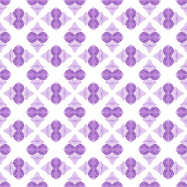 Tekstil hazır süslü baskı, mayo kumaş, duvar kağıdı, ambalaj. Mor trend boho şık yaz tasarımı. Organik fayans. Moda organik yeşil kenar.
