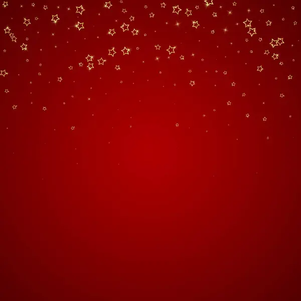 Csillagos Éjszakai Tündérmese Háttér Cuki Csillogó Csillogás Karácsonyi Szellem Levegőben — Stock Vector