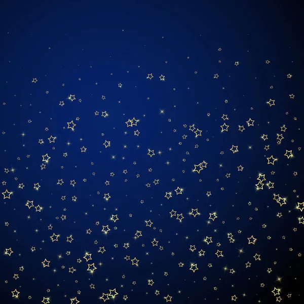 Fond Étoilé Conte Fées Nuit Jolies Étincelles Scintillantes Esprit Noël — Image vectorielle