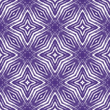 Arabesk el çizimi desen. Mor simetrik kaleydoskop arka planı. Oriental arabesk el çizimi tasarımı. Tekstil hazır fevkalade baskı, mayo kumaş, duvar kağıdı, ambalaj..