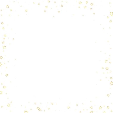 Noel ruhu. Kayan yıldızlar. Noel şablonu örtüşüyor. Beyaz arkaplanda şenlikli yıldız vektör çizimi.