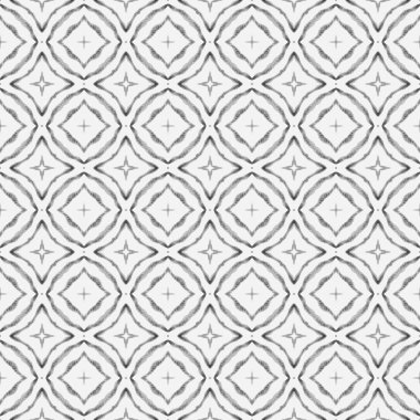 Yaz, egzotik, pürüzsüz sınır. Siyah ve beyaz seçkin boho şık yaz tasarımı. Tekstil hazır sıradışı baskılar, mayo kumaş, duvar kağıdı, ambalaj. Egzotik, pürüzsüz desen.