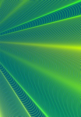 Minimum kapak tasarım şablonu. Modern broşür taslağı. Koyu arkaplanda yeşil, parlak, yarım tonlu renkler var. Güzel moda soyut kapak tasarımı.