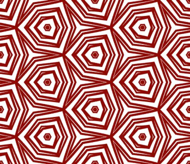 Etnik elle boyanmış desen. Kestane rengi simetrik kaleydoskop. Tekstil hazır nefes kesici baskı, mayo kumaş, duvar kağıdı, ambalaj. Yazlık elbise, elle boyanmış fayans..