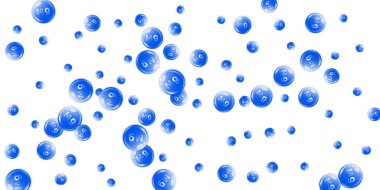 Magnezyum yuvarlak kapsüller rastgele dağılmış. Güzellik ve beslenme cilt bakımı. Sağlık konsepti. Tıbbi ve bilimsel geçmiş. 