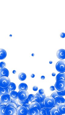 C vitamini yuvarlak kapsülleri rastgele dağılmış. Güzellik ve beslenme cilt bakımı. Tıbbi ve bilimsel geçmiş. Sağlıklı yaşam konsepti.