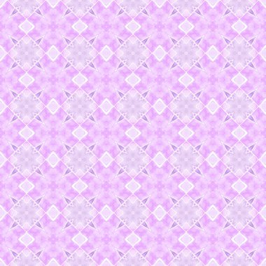 Medallion seamless pattern. Purple awesome boho chic summer design. Textile ready unique print, swimwear fabric, wallpaper, wrapping. Watercolor medallion seamless border. clipart