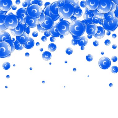 C vitamini yuvarlak kapsülleri rastgele dağılmış. Güzellik ve beslenme cilt bakımı. Sağlıklı yaşam konsepti. Tıbbi ve bilimsel geçmiş. 