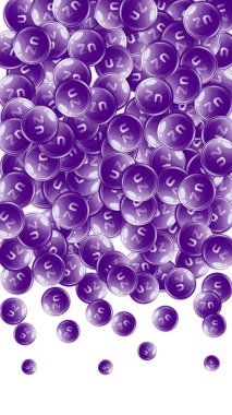 Çinko yuvarlak kapsüller rastgele dağılmış. Güzellik ve beslenme cilt bakımı. Sağlıklı yaşam konsepti. Temel vitamin vektör illüstrasyonu. 