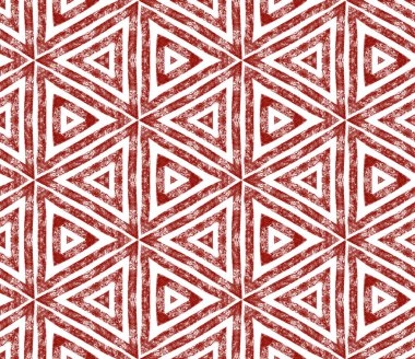 Dokulu çizgili desen. Şarap kırmızısı simetrik kaleydoskop arka planı. Tekstil hazır ekstra baskı, mayo kumaş, duvar kağıdı, ambalaj. Moda desenli çizgiler tasarımı.