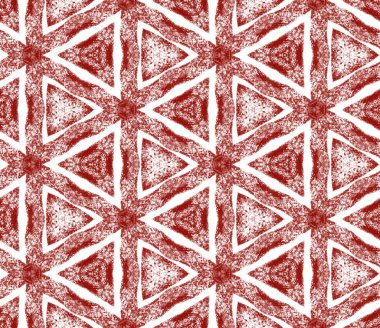 Egzotik, pürüzsüz desen. Kestane rengi simetrik kaleydoskop. Yaz mayosu, egzotik, pürüzsüz tasarım. Tekstil hazır olağanüstü baskı, mayo kumaş, duvar kağıdı, ambalaj..