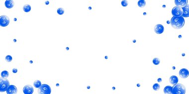 Magnezyum yuvarlak kapsüller rastgele dağılmış. Güzellik ve beslenme cilt bakımı. Tıbbi ve bilimsel geçmiş. Sağlıklı yaşam konsepti.