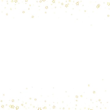 Noel ruhu. Kayan yıldızlar. Noel şablonu örtüşüyor. Beyaz arkaplanda şenlikli yıldız vektör çizimi.