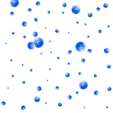 C vitamini yuvarlak kapsülleri rastgele dağılmış. Güzellik ve beslenme cilt bakımı. Sağlıklı yaşam konsepti. Temel vitamin vektör illüstrasyonu. 