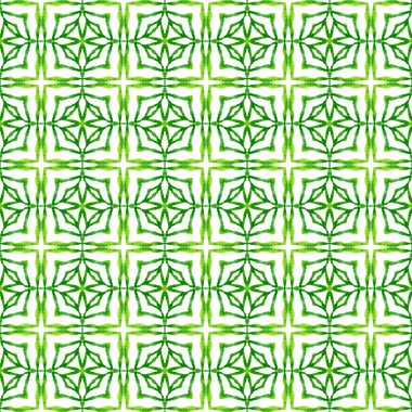 Suluboya madalyonu, kusursuz sınır. Yeşil değerli boho şık yaz tasarımı. Tekstil hazır baskı, mayo kumaş, duvar kağıdı, ambalaj. Madalyon pürüzsüz desen.